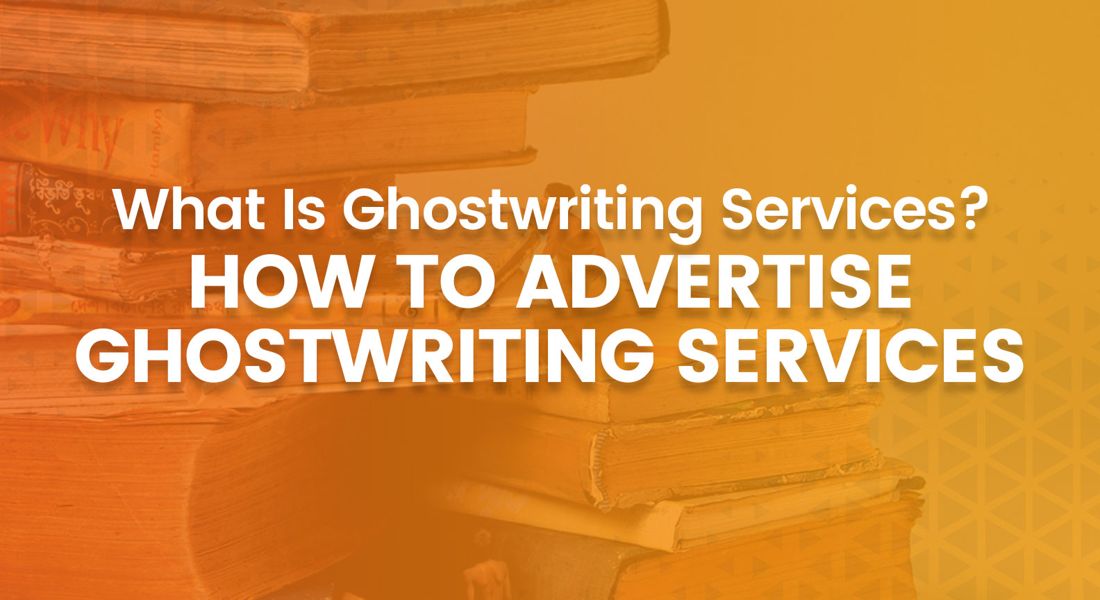 What is ghostwriting services